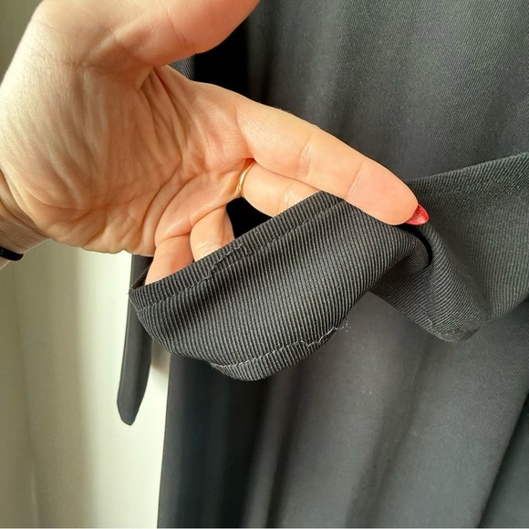 Eloquii Black Wrap Cut Out Front Long Sleeve Maxi Dress 18/20 - Picture 3 of 7